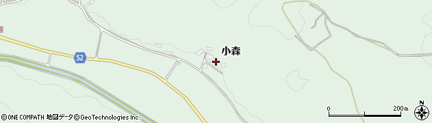 福島県福島市松川町水原（小森）周辺の地図