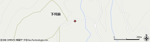 福島県北塩原村（耶麻郡）大塩（水上）周辺の地図