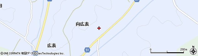 福島県福島市飯野町青木堂ノ前9周辺の地図