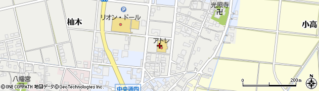 スーパーマルイ燕中央店周辺の地図