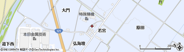 福島県喜多方市岩月町宮津若宮5320周辺の地図