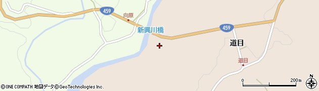 福島県西会津町（耶麻郡）奥川大字豊島（田尻）周辺の地図
