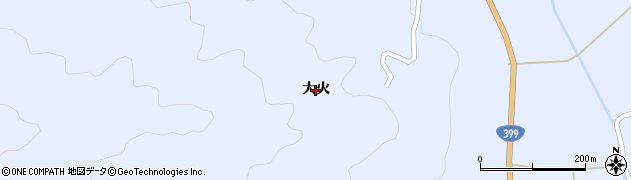 福島県飯舘村（相馬郡）飯樋（大火）周辺の地図