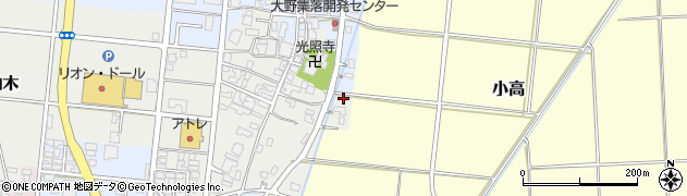 新潟県燕市杣木419周辺の地図