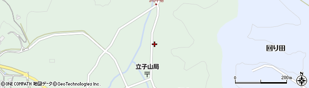 福島県福島市立子山坂ノ下周辺の地図