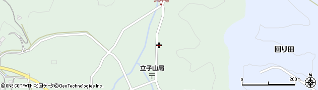 福島県福島市立子山（坂ノ下）周辺の地図