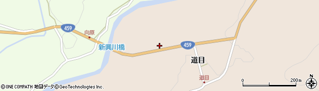 福島県西会津町（耶麻郡）奥川大字豊島（槻木平）周辺の地図