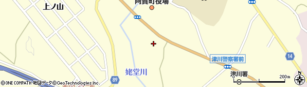 株式会社川崎商会　津川給油所周辺の地図