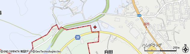 福島県川俣町（伊達郡）羽田（平）周辺の地図
