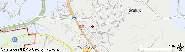 福島県川俣町（伊達郡）鶴沢（清水入）周辺の地図