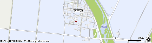 福島県喜多方市上三宮町吉川下三宮2877周辺の地図