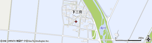 福島県喜多方市上三宮町吉川下三宮2880周辺の地図