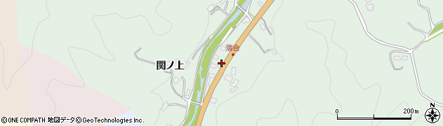 福島県伊達郡川俣町飯坂落合周辺の地図