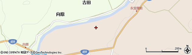 福島県西会津町（耶麻郡）奥川大字豊島（下モ田）周辺の地図