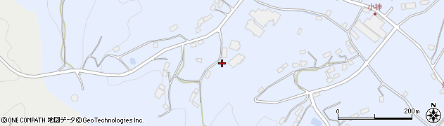福島県川俣町（伊達郡）小神（赤羽根）周辺の地図