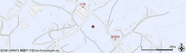 福島県伊達郡川俣町小神川原田周辺の地図