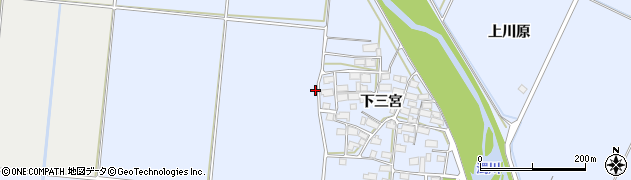 福島県喜多方市上三宮町吉川吸右衛門作周辺の地図