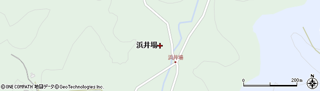 福島県福島市立子山（浜井場）周辺の地図