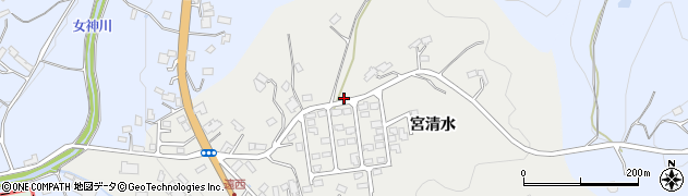 福島県川俣町（伊達郡）鶴沢（下沖免）周辺の地図
