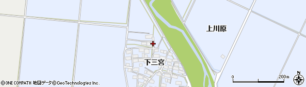 福島県喜多方市上三宮町吉川下三宮2907周辺の地図