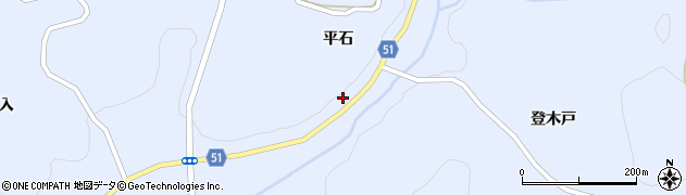 福島県福島市飯野町青木平石40周辺の地図