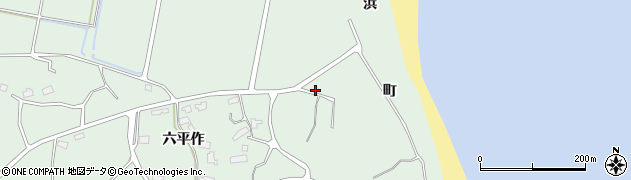 福島県南相馬市鹿島区烏崎（寺下）周辺の地図