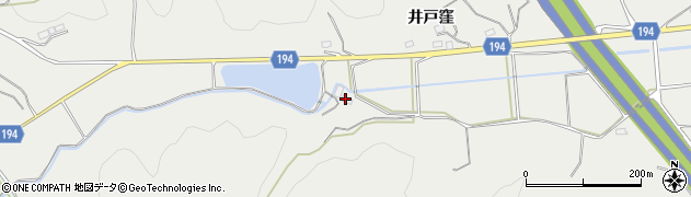 福島県福島市松川町関谷（沼平）周辺の地図