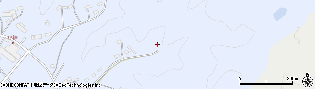 福島県川俣町（伊達郡）小神（石神山）周辺の地図