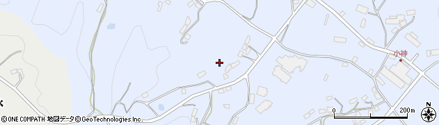 福島県川俣町（伊達郡）小神（弥五郎内）周辺の地図
