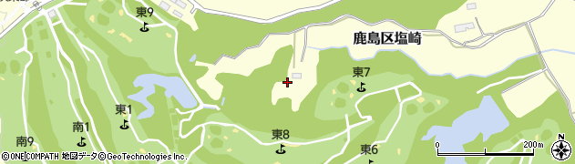 福島県南相馬市鹿島区塩崎（大岩）周辺の地図