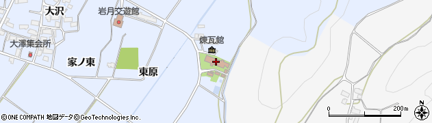 福島県喜多方市岩月町宮津（火付沢）周辺の地図