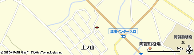 新潟県東蒲原郡阿賀町上ノ山22周辺の地図