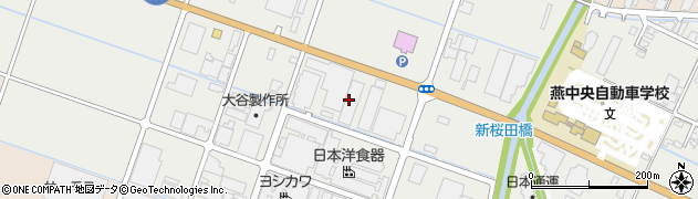 佐藤商事株式会社　新潟支店周辺の地図