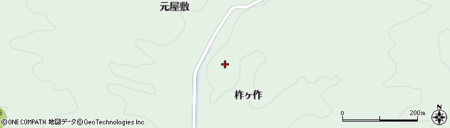福島県川俣町（伊達郡）飯坂（北ノ俣）周辺の地図