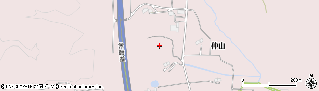 福島県南相馬市原町区深野（仲山）周辺の地図