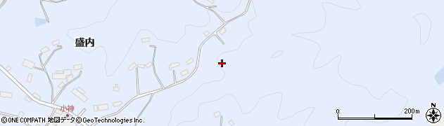 福島県川俣町（伊達郡）小神（下戸山）周辺の地図