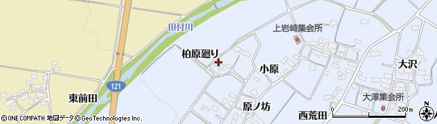 福島県喜多方市岩月町宮津（柏原廻り）周辺の地図