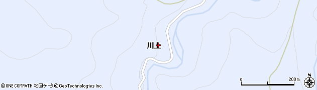 福島県福島市土湯温泉町（川上）周辺の地図