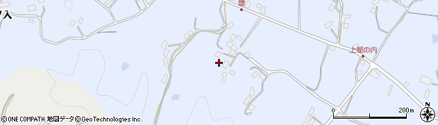 福島県川俣町（伊達郡）小神（西ノ内）周辺の地図