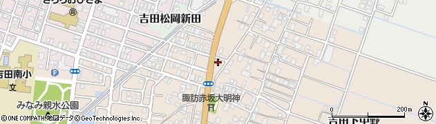 下中野町内会館周辺の地図