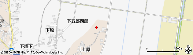 福島県喜多方市松山町村松上原21周辺の地図