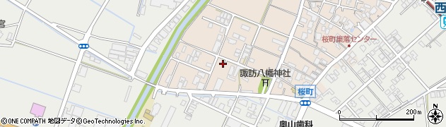 新潟県燕市桜町250周辺の地図