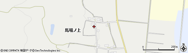 福島県喜多方市上三宮町三谷（馬場ノ上）周辺の地図
