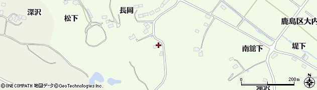 福島県南相馬市鹿島区大内長岡16周辺の地図