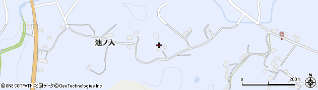 福島県川俣町（伊達郡）羽田（中森山）周辺の地図