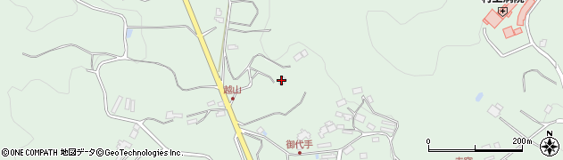 福島県福島市立子山鰻内周辺の地図