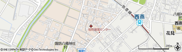 新潟県燕市桜町487周辺の地図