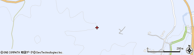 福島県川俣町（伊達郡）羽田（朴山）周辺の地図