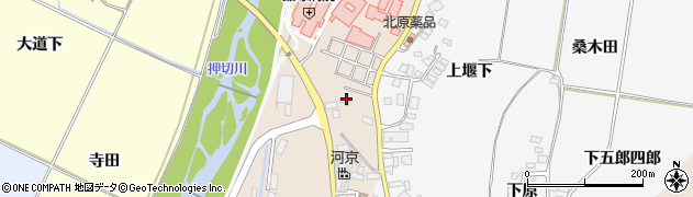 福島県喜多方市松山町村松北原周辺の地図