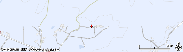 福島県川俣町（伊達郡）小神（鶴内）周辺の地図